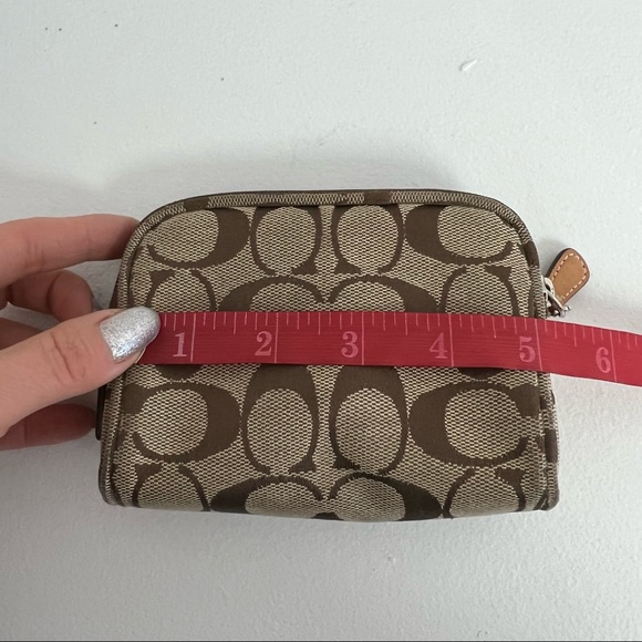 Coach coin purse small cosmetic case - Picture 8 of 11